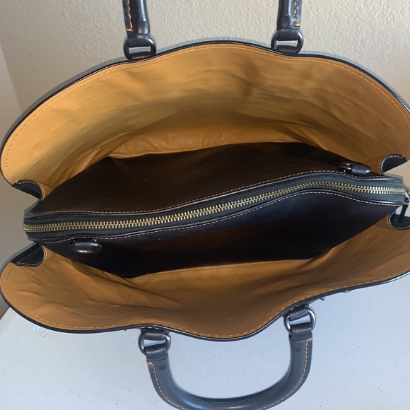 Coach 1941 Dakotah Prairie Rivet Studded Glovetanned Leather Satchel - Picture 9 of 16